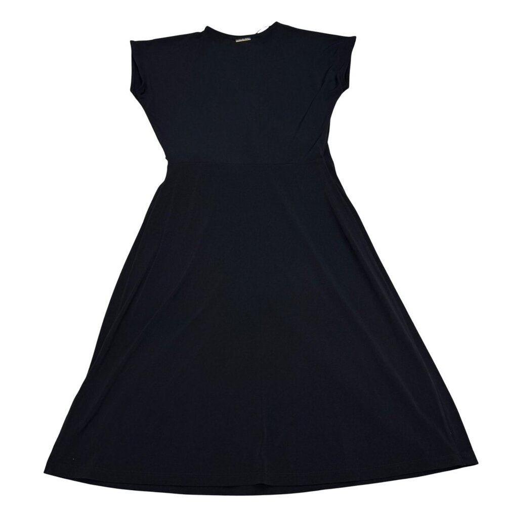 Michael Kors Women's Black Wrap-Style Dress Sleeveless, Size XS - Picture 2 of 9